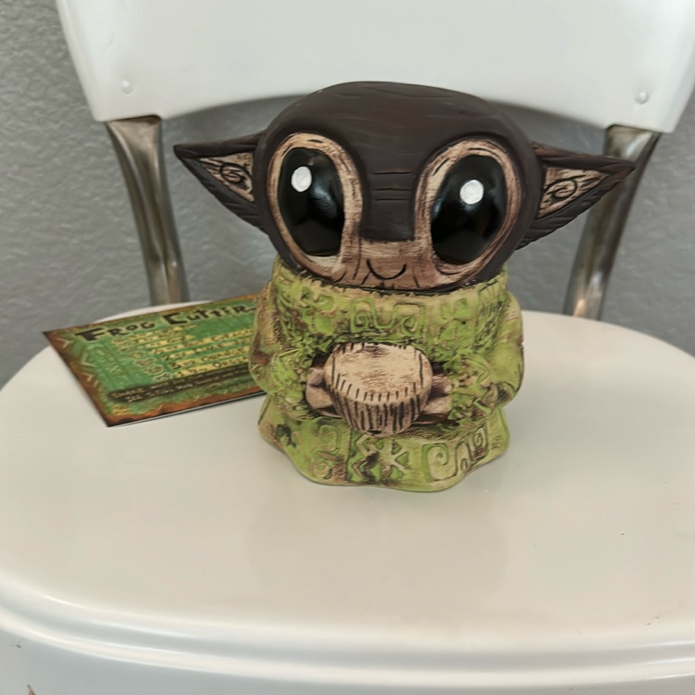 Tikiland Trading Co. Tiki Tony The Child Star Wars Yoda Grogu